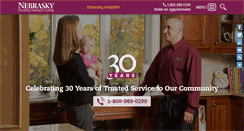 Desktop Screenshot of nebraskyplumbing.com
